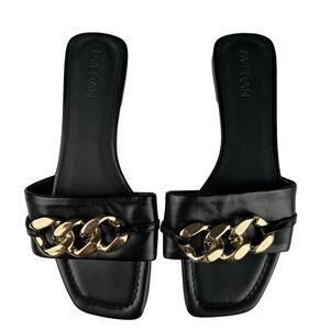ALOHAS SVEGAN Flat Slide Sandals